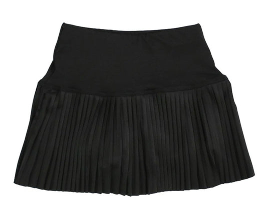Pleated Skort | Black