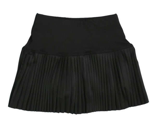 Pleated Skort | Black
