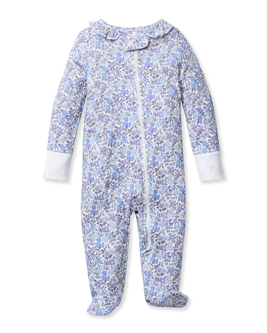 Baby's Pima Snug Fit Romper in Fleur d'Azur