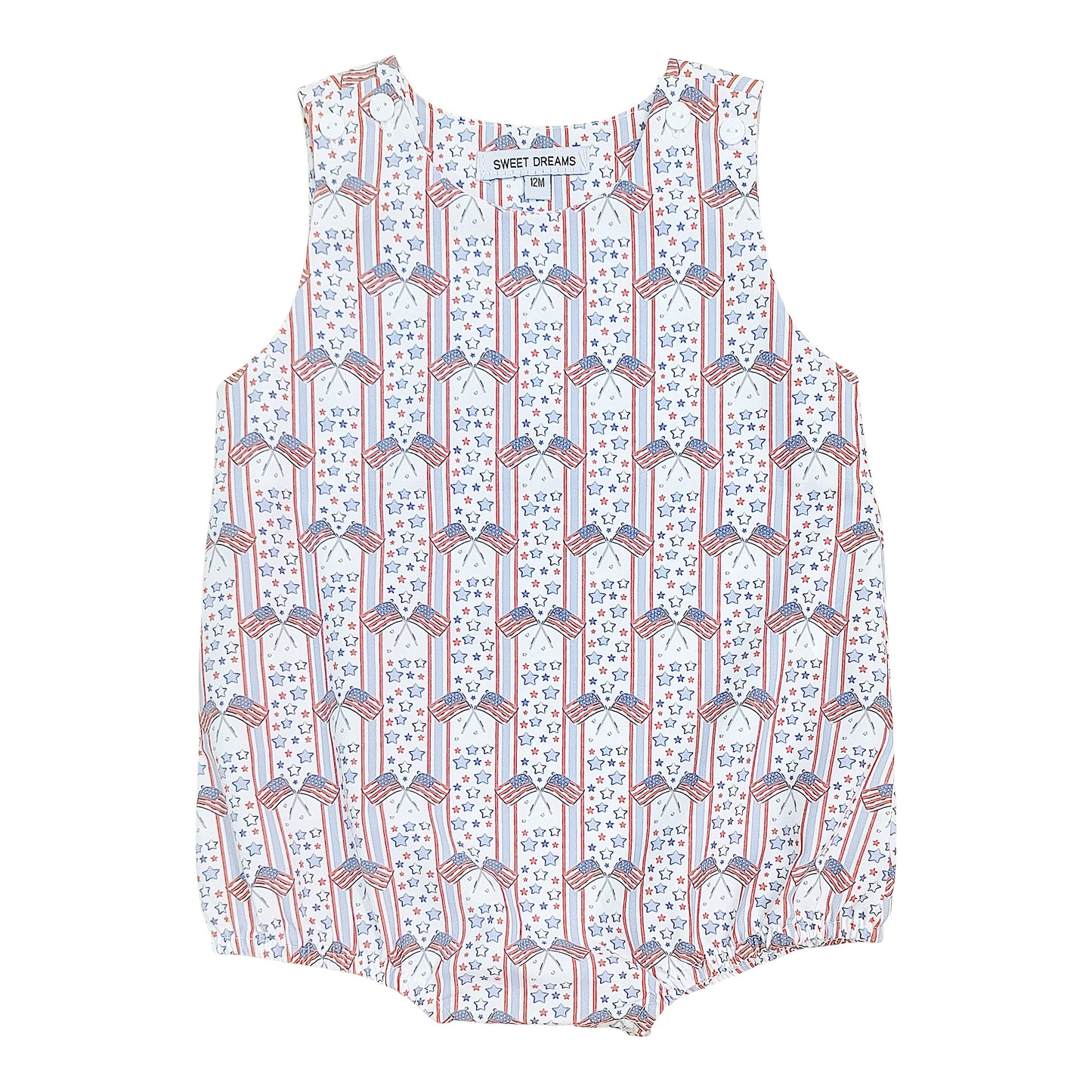 Patriotic Boy Bubble