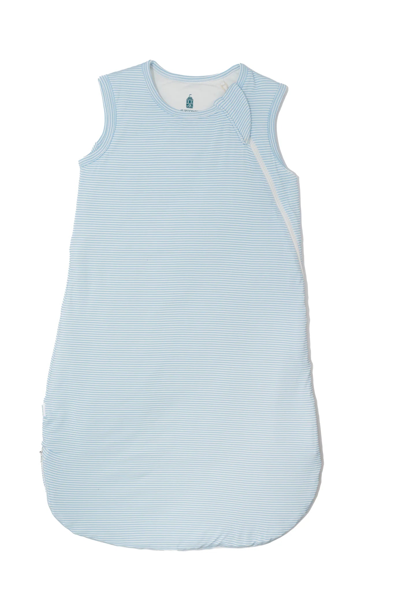 Mini Stripe Sleep Bag | Cool Blue