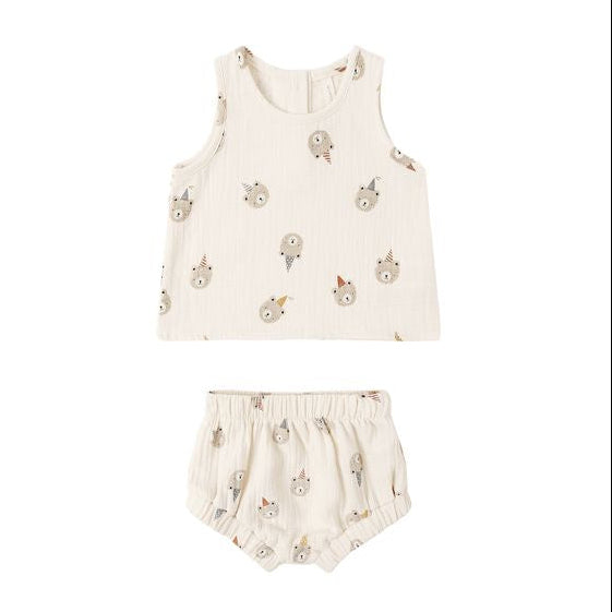 WOVEN TANK SET PARTY BEARS
