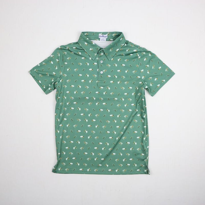 Fly Fishing Polo Short Sleeve Shirt