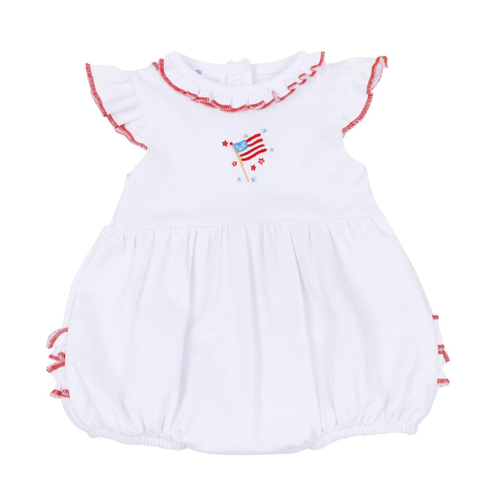 Sparkly Fourth Ruffle Bubble