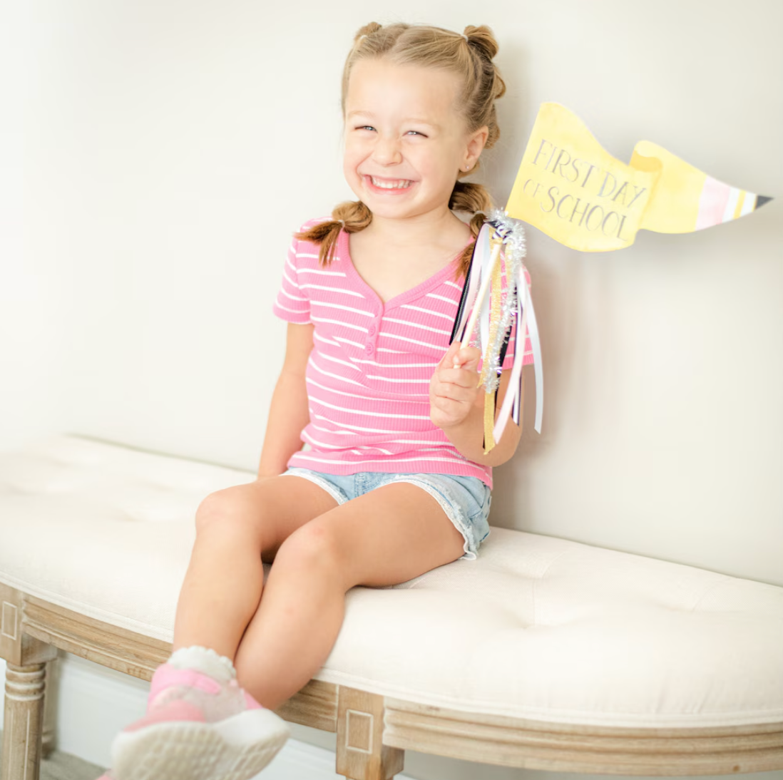 First Day of School Party Pennant (Back to School)