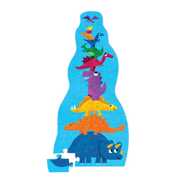 30-Piece Tower Puzzle - Dinosaur