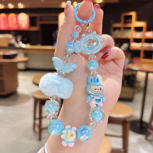 Labubu Beaded Keychain