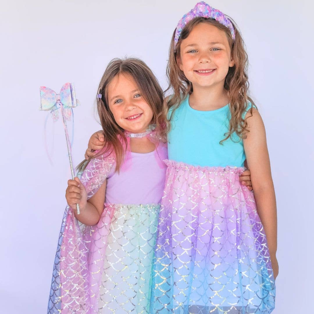 Rainbow Mermaid Cape