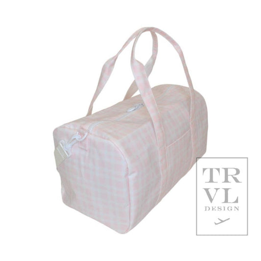 Weekender Duffle | Pimlico Plaid Pink