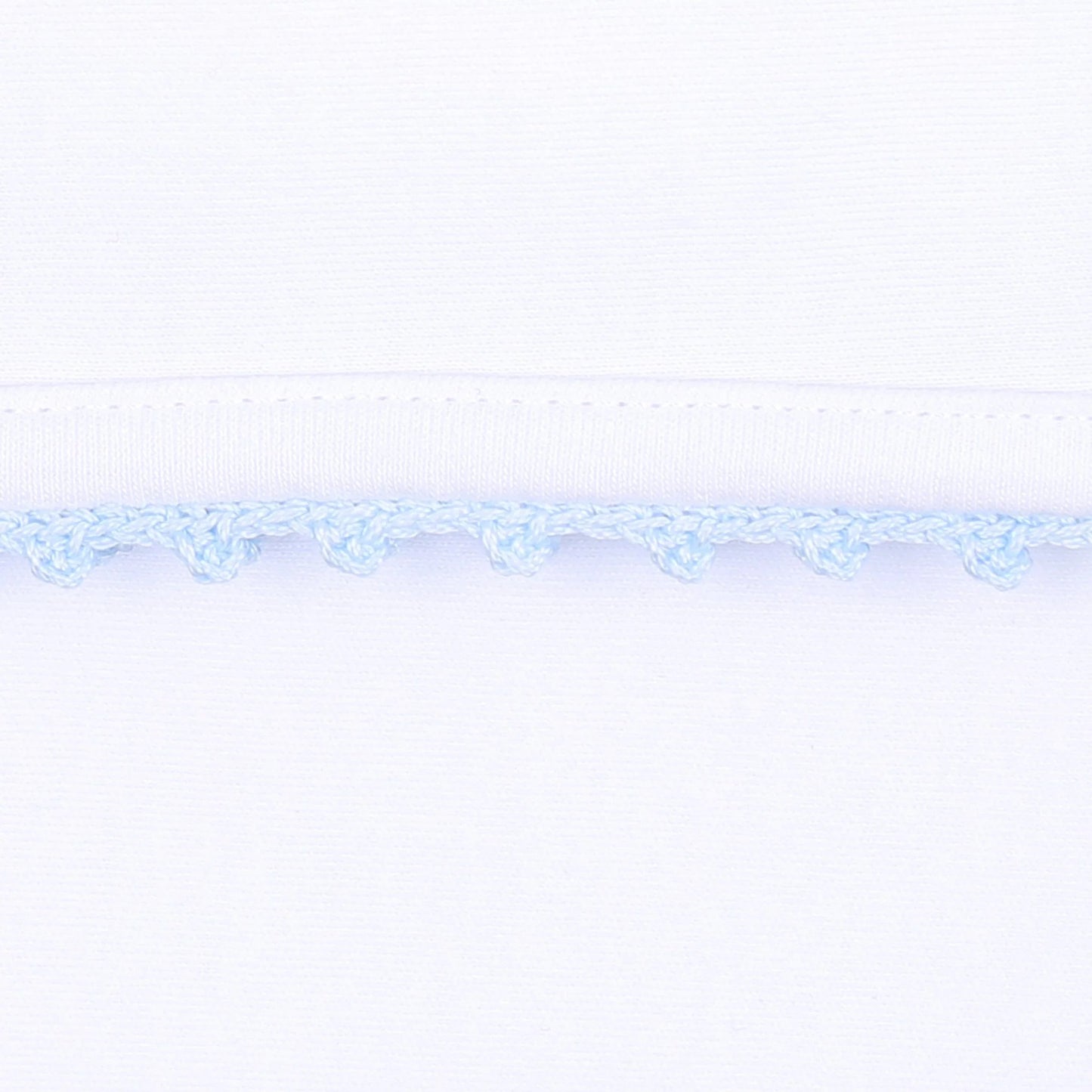 Baby Joy Blue Crochet Trim Converter