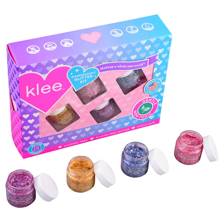 Mermaid Paradise - Klee Biodegradable Glitter Gel 4PC Set