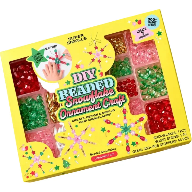 Beaded Snowflakes Ornament Kit