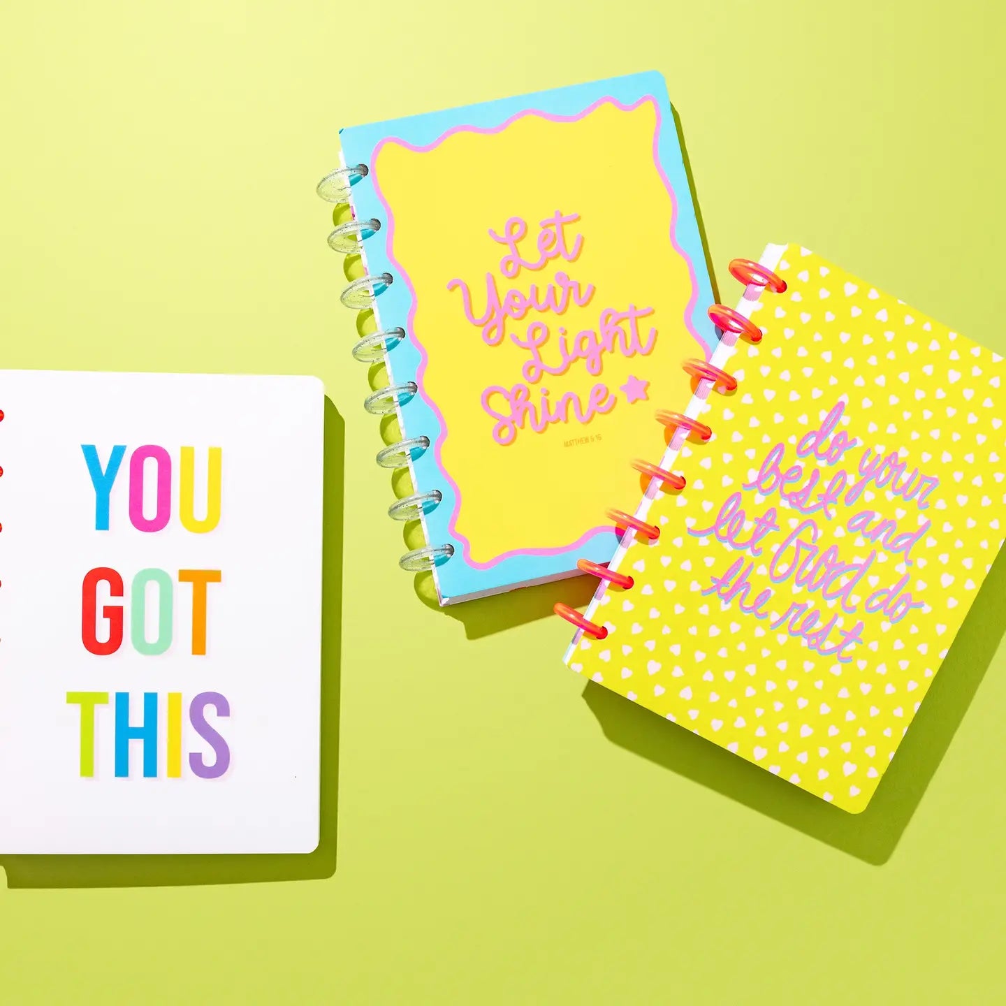 Spiral Disc Notebook - "You Got This" - 200 Pages