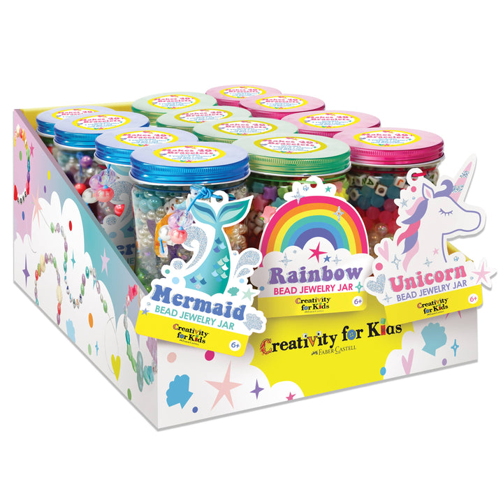 Bead Jewelry Jars | Assorted