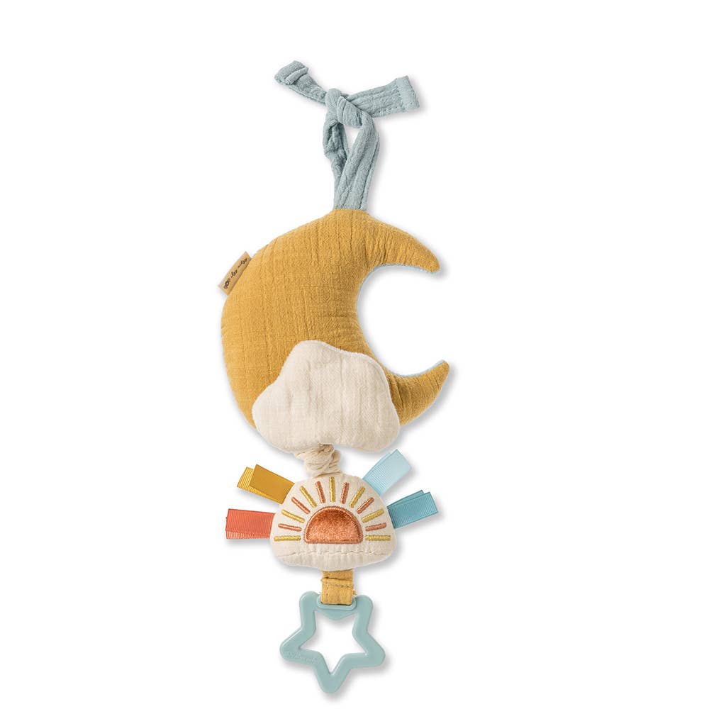 Bitzy Notes™ Musical Pull-Down Toy | Cloud/Sun