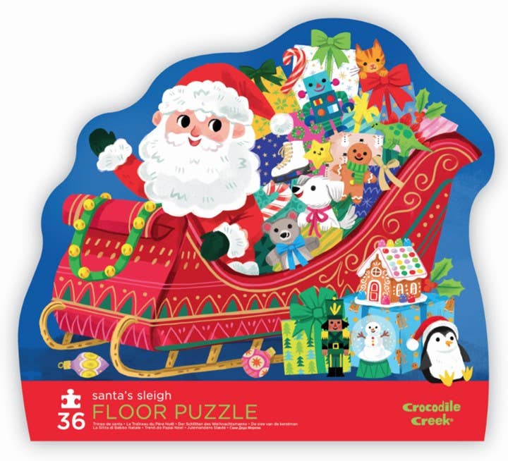 36-Piece Puzzle | Santa's Sleigh