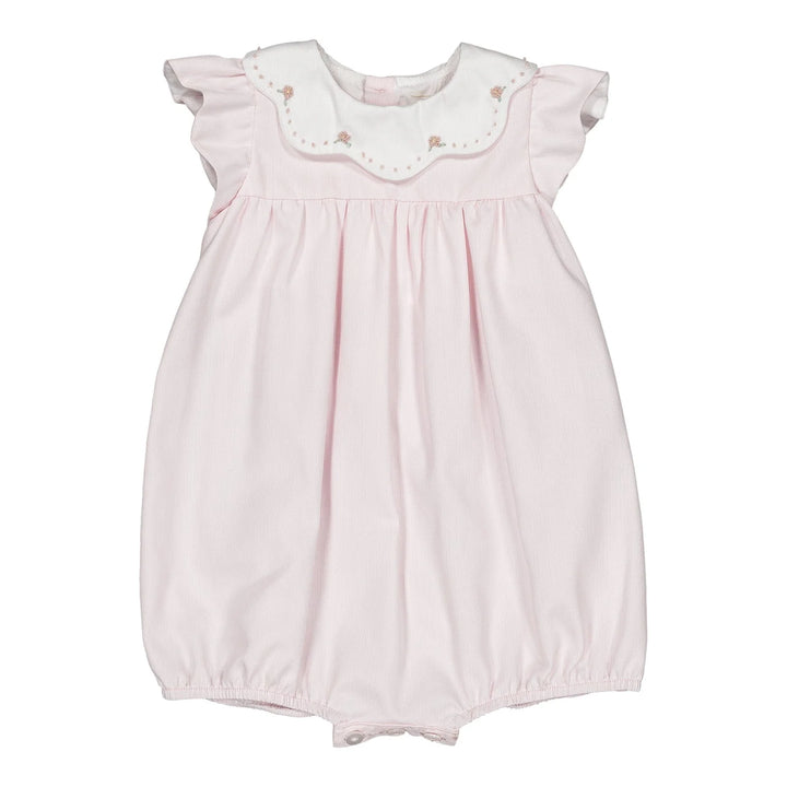 Charlotte Romper I Pink Piqué
