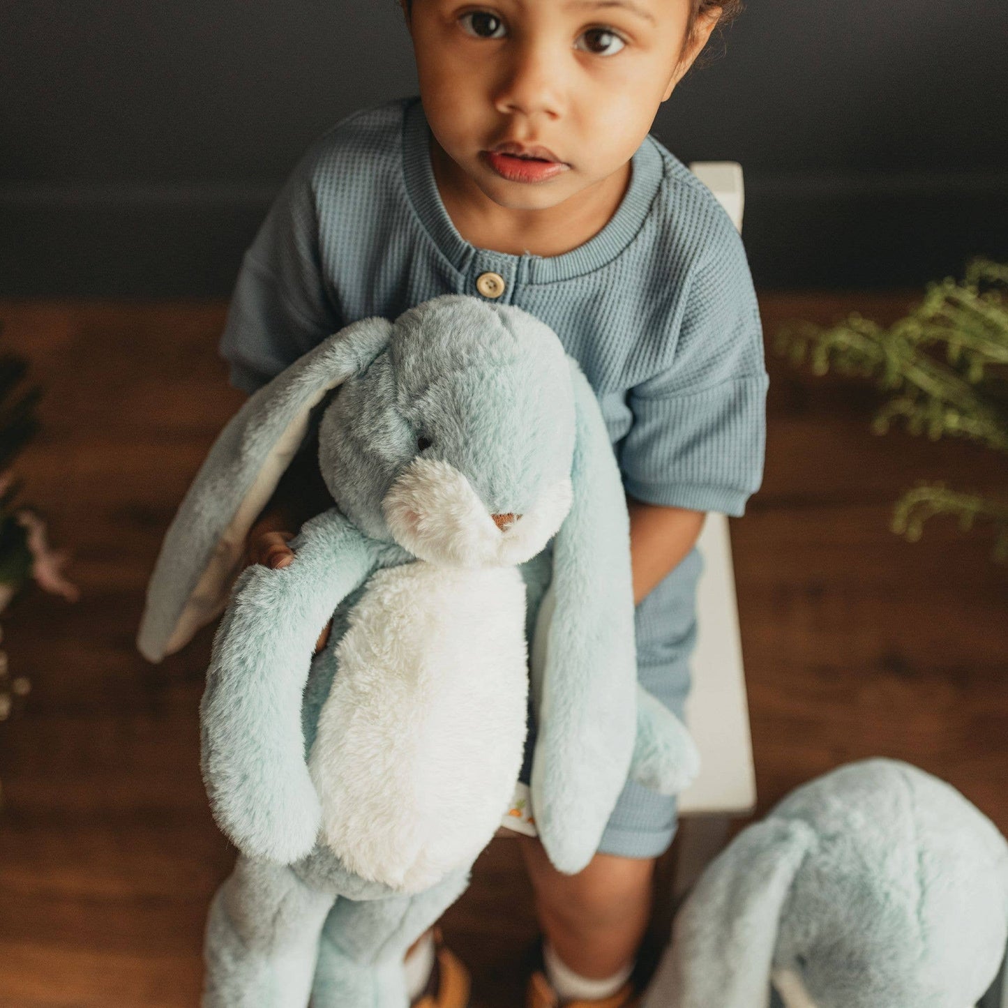 Little Nibble 12" Bunny | Maui Blue (Personalization Included)
