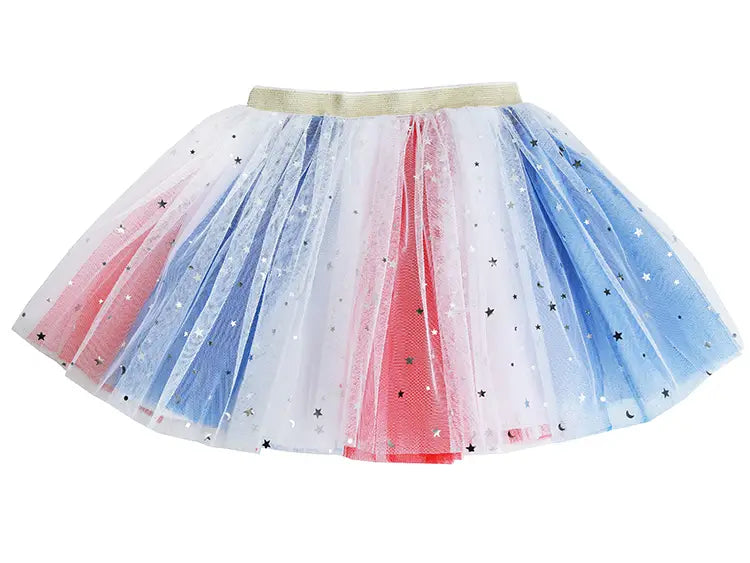 Red White and Blue Star Tutu