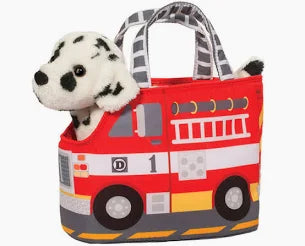 Fire Truck Pet Sak w Dalmatian