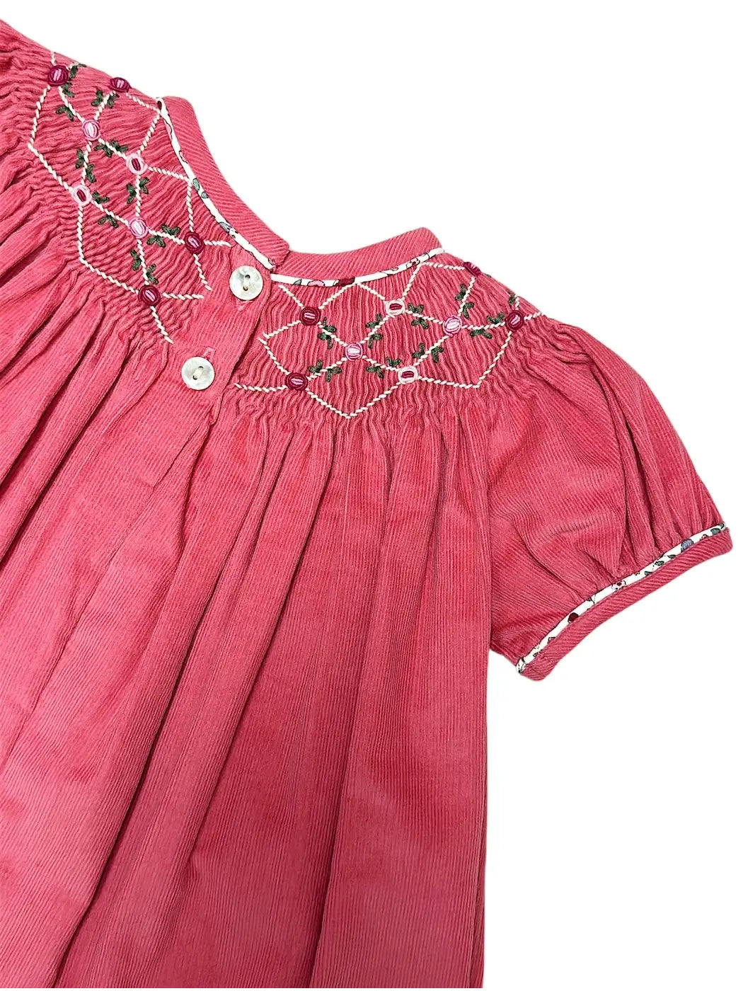 Isabella Bishop Cord Dress Set