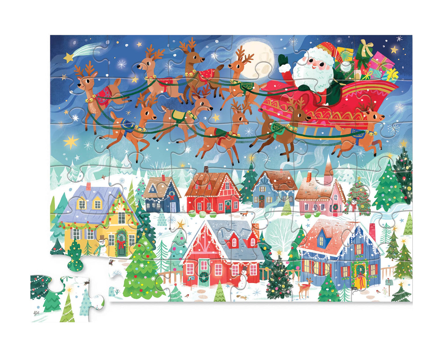 36-Piece Puzzle | Santa's Sleigh