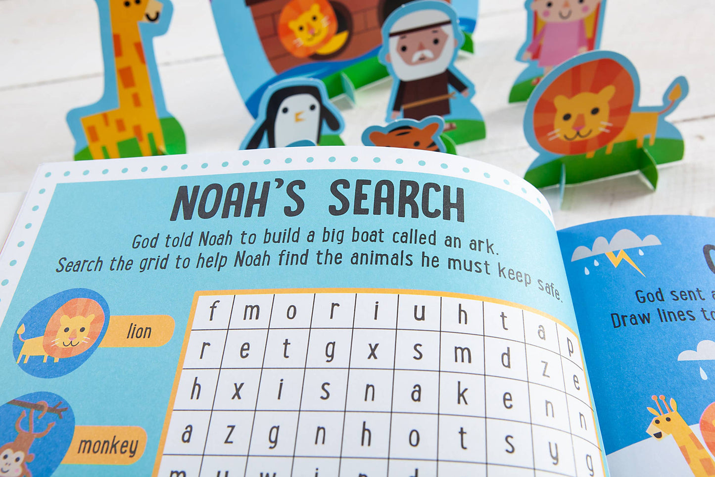 My Bible Stories Activity Book | Blue