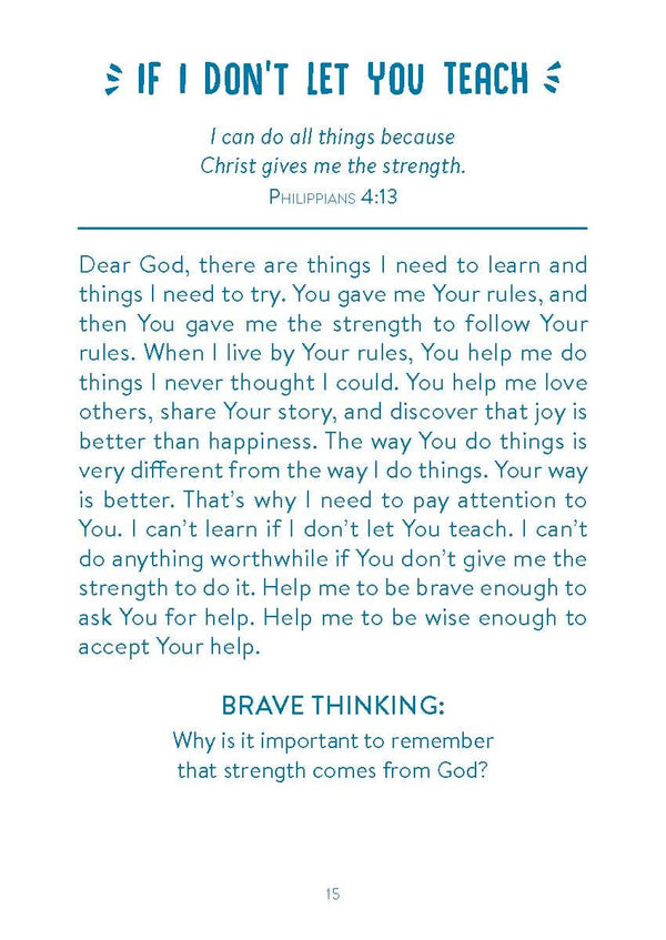 3-Minute Prayers for Brave Boys