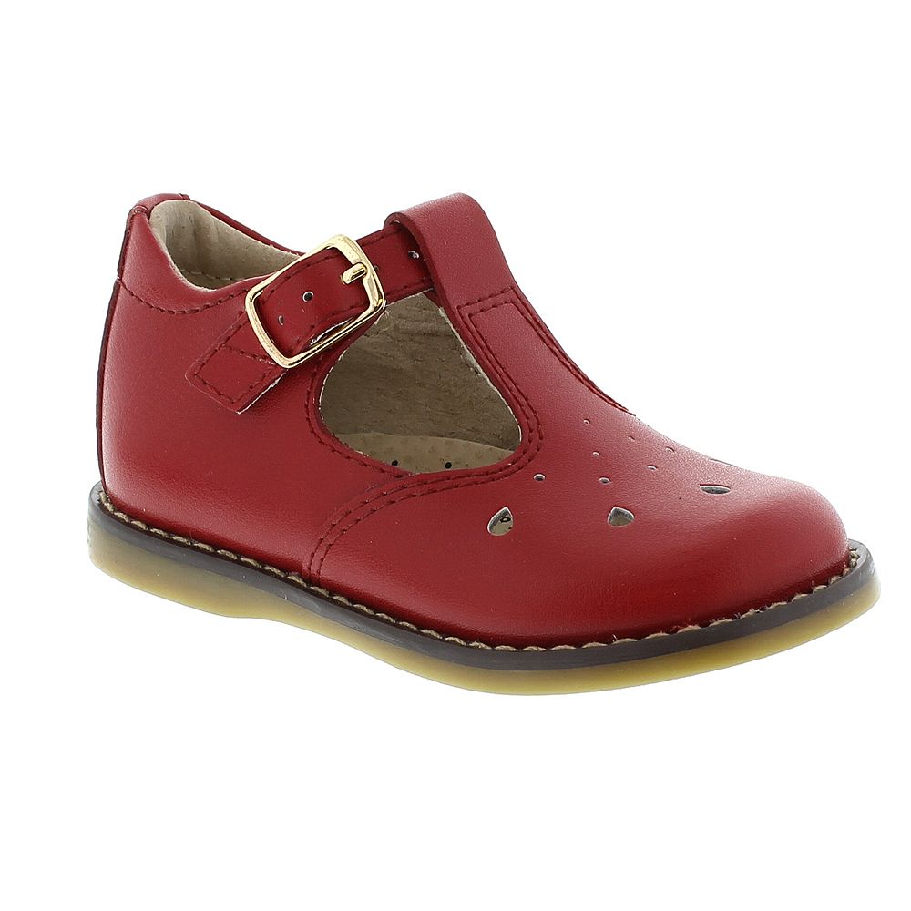 Footmates Harper Mary Jane | Apple Red