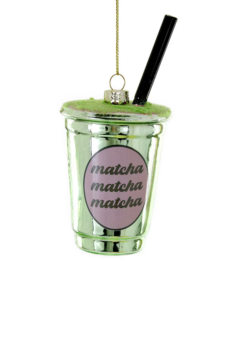 Iced Matcha Ornament