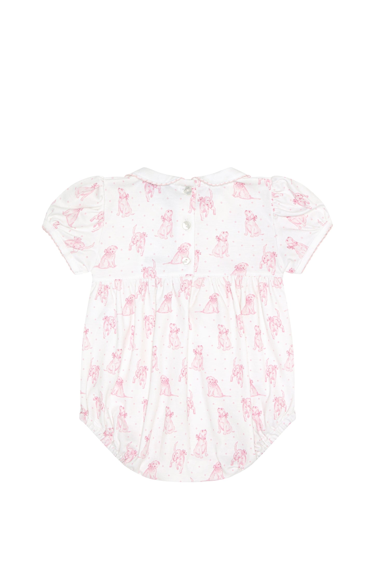 Smocked Bubble | Pink Puppy Love