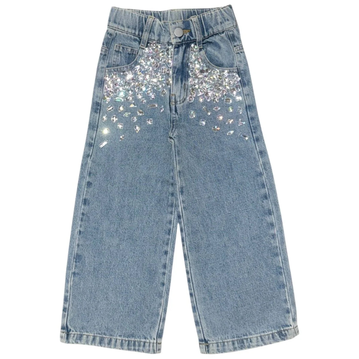 Lia Gemstone Denim Pants