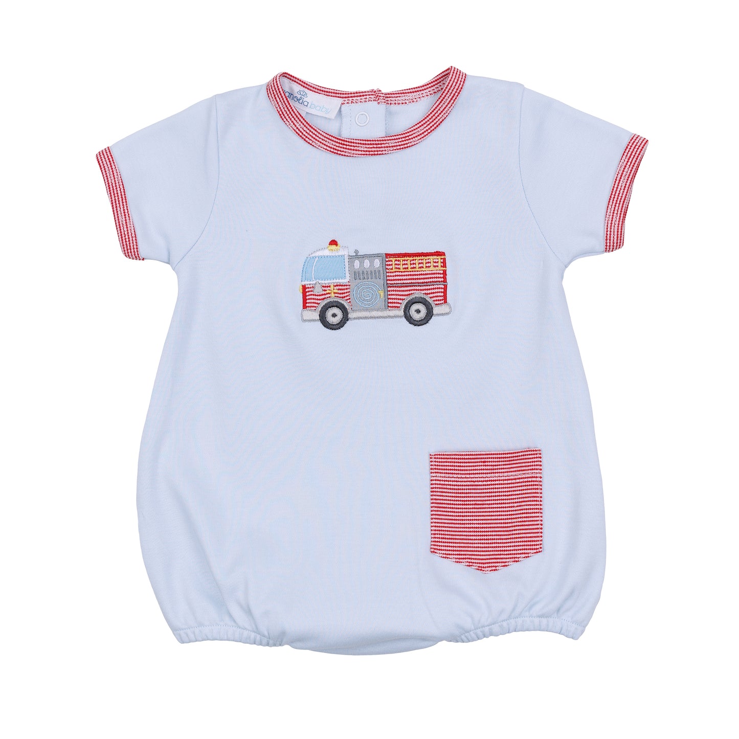 Hero Brigade Applique Short Sleeve Bubble