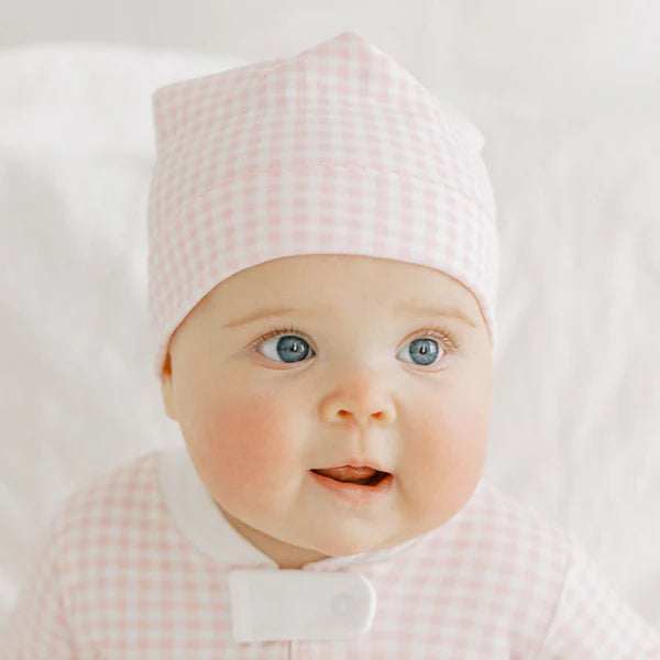 Mini Checks Hat | Pink