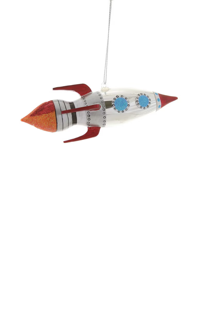 Rocket Ship Ornament