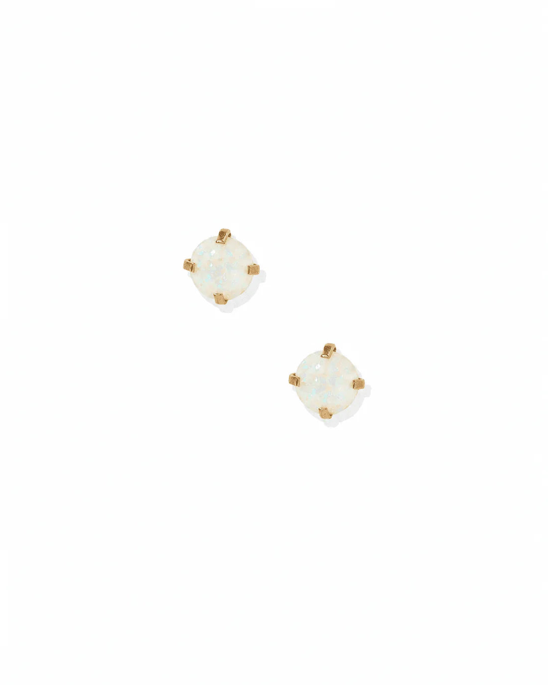 Screwback Stud | Venus | White Opal