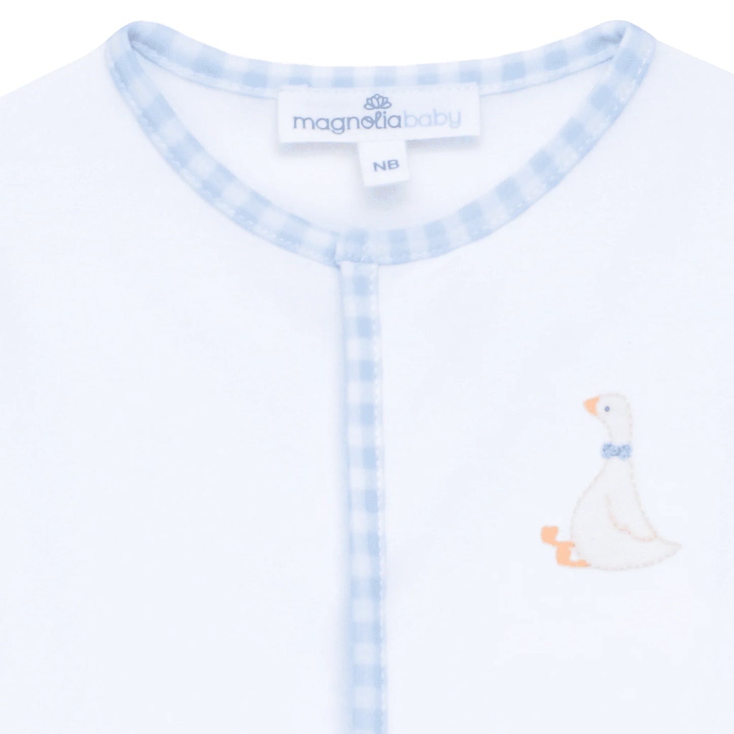 Silly Goose Footie - Blue