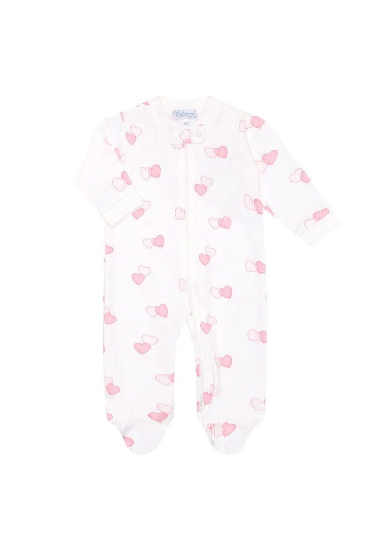 Sweetheart Zipper Footie