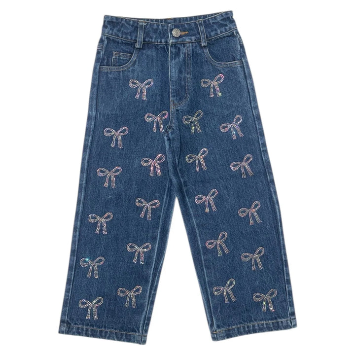 Tatiana Crystal Bow Pants