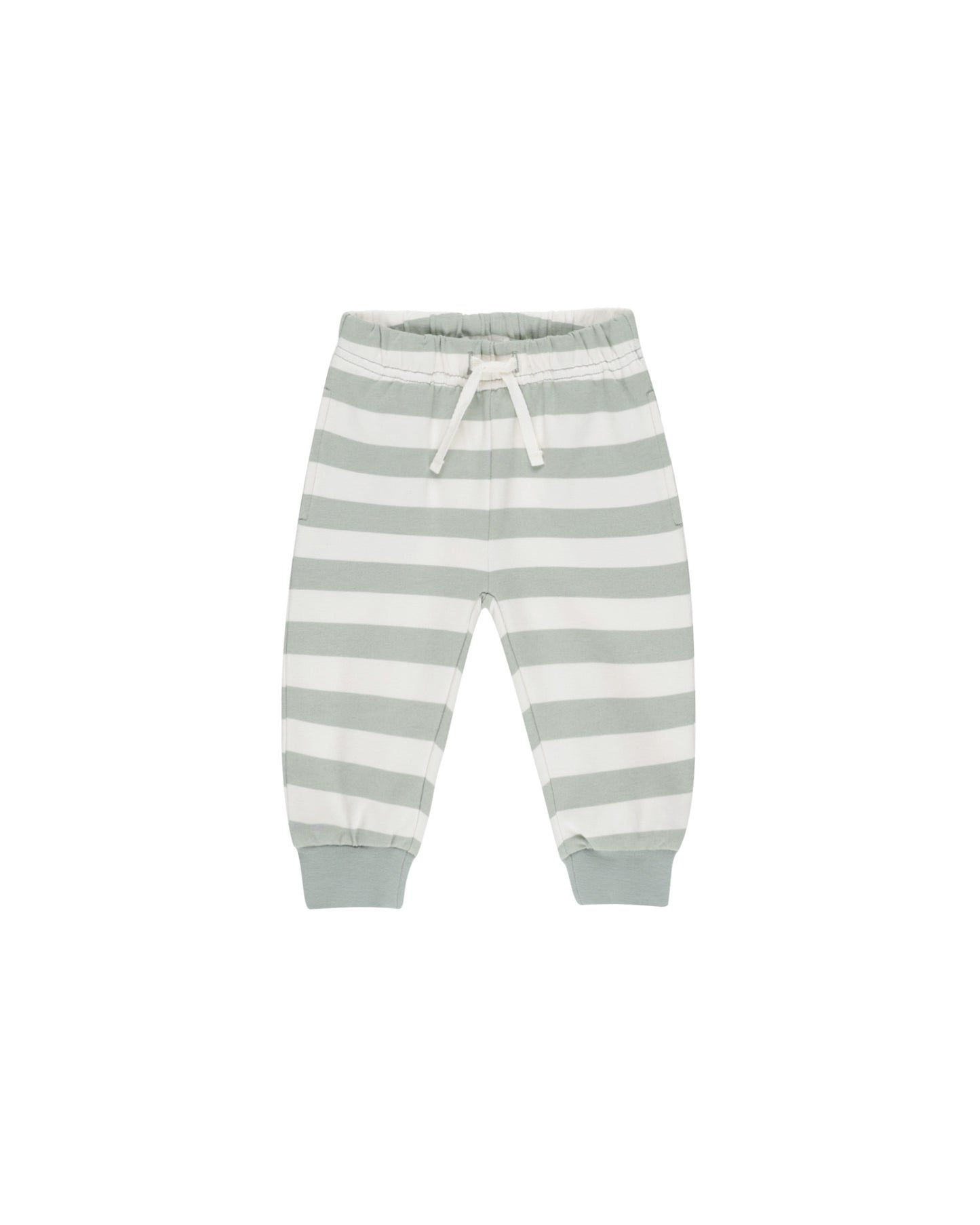 RELAXED SWEATPANT || SAGE STRIPE