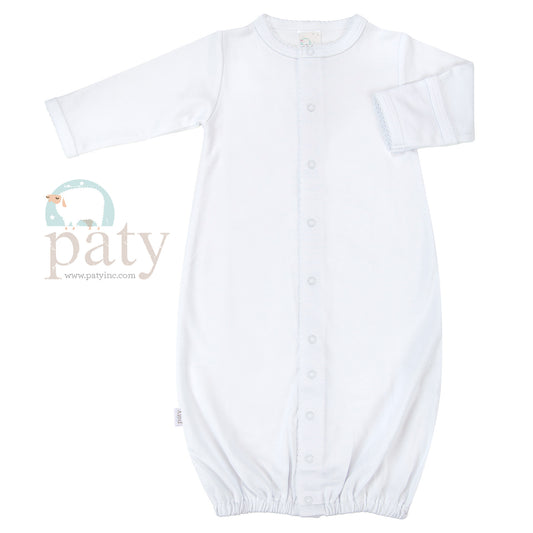 White Pima Converter with Trim | White