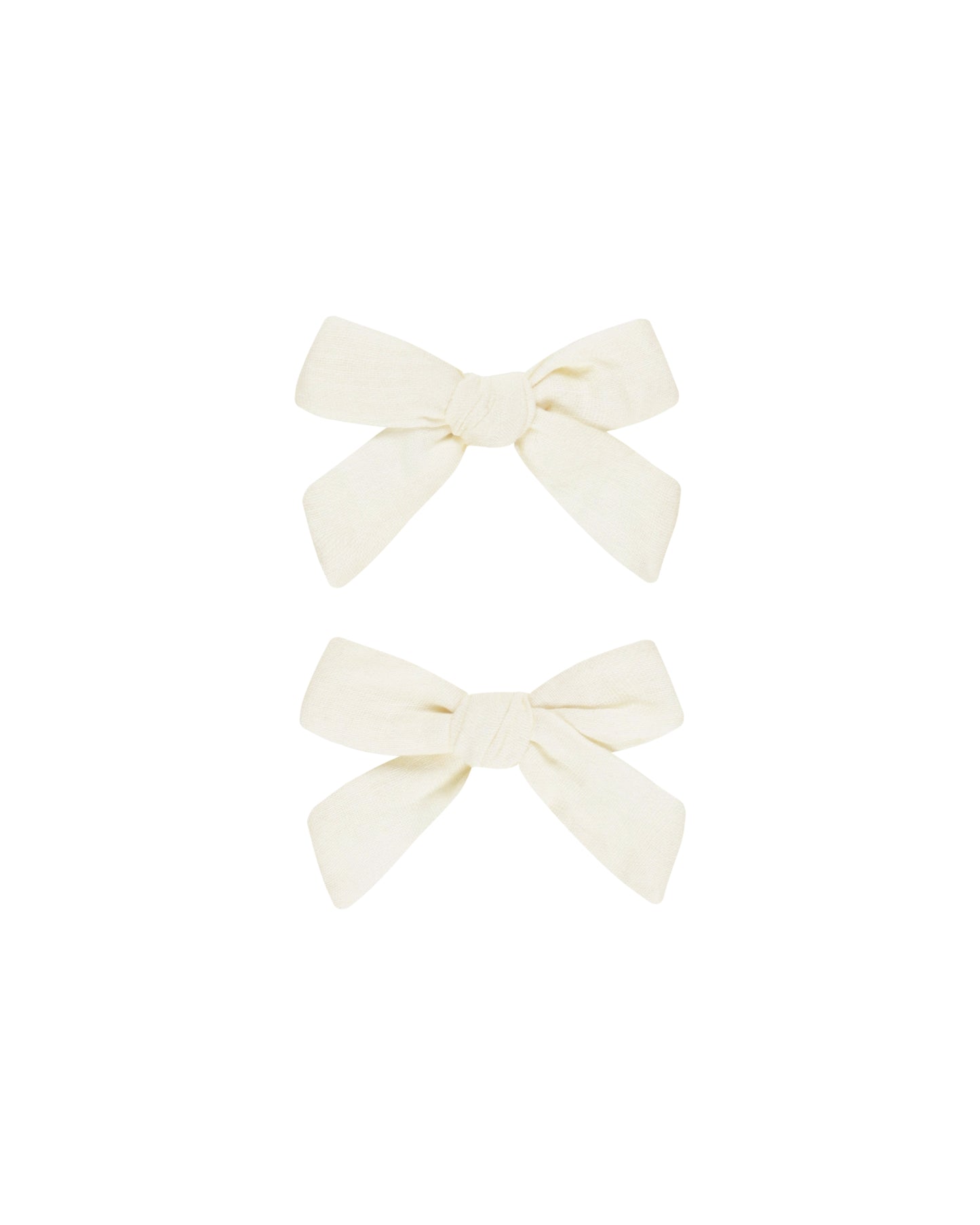 BOWS, SET OF 2 || IVORY