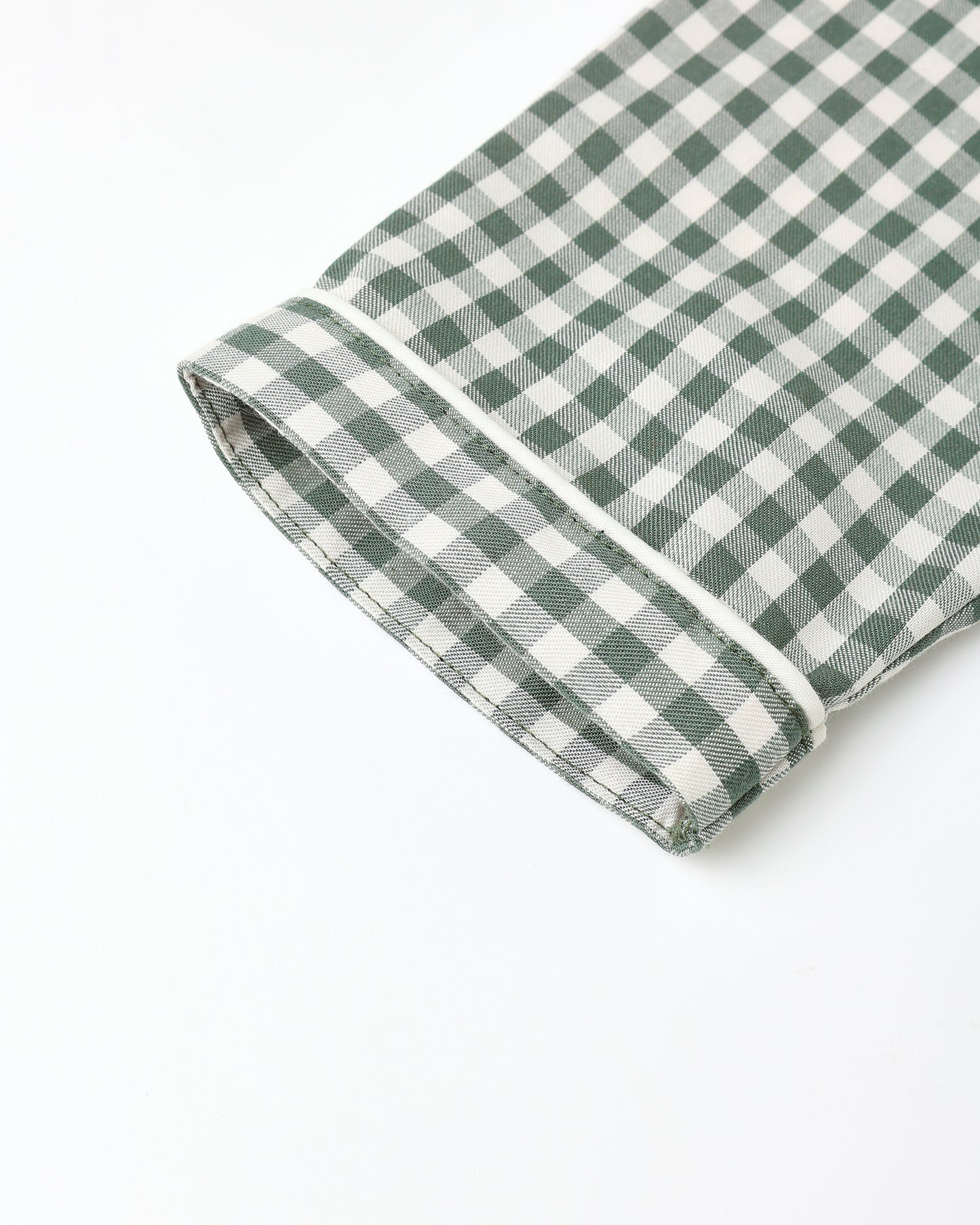 LONG SLEEVE PAJAMAS || EVERGREEN GINGHAM