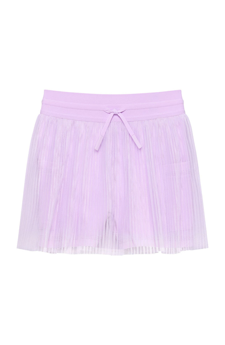 LAVENDER PLEATED SKORT