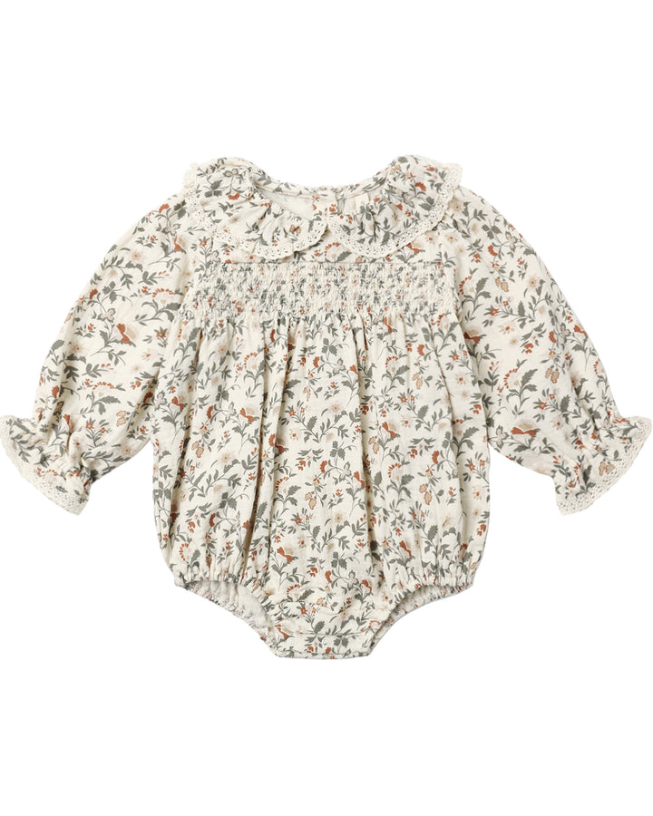 CALLIE ROMPER HOLIDAY FLORAL