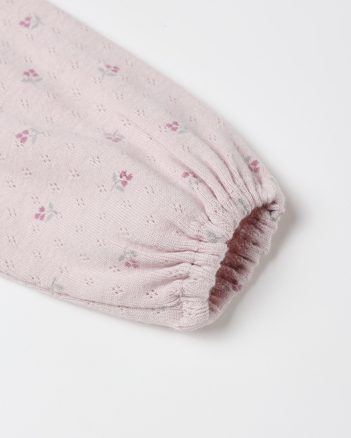 LONG SLEEVE RUFFLE V DRESS || LILAC DITSY