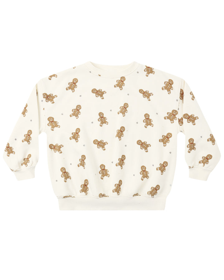 RELAXED SWEATSHIRT GINGERBREAD