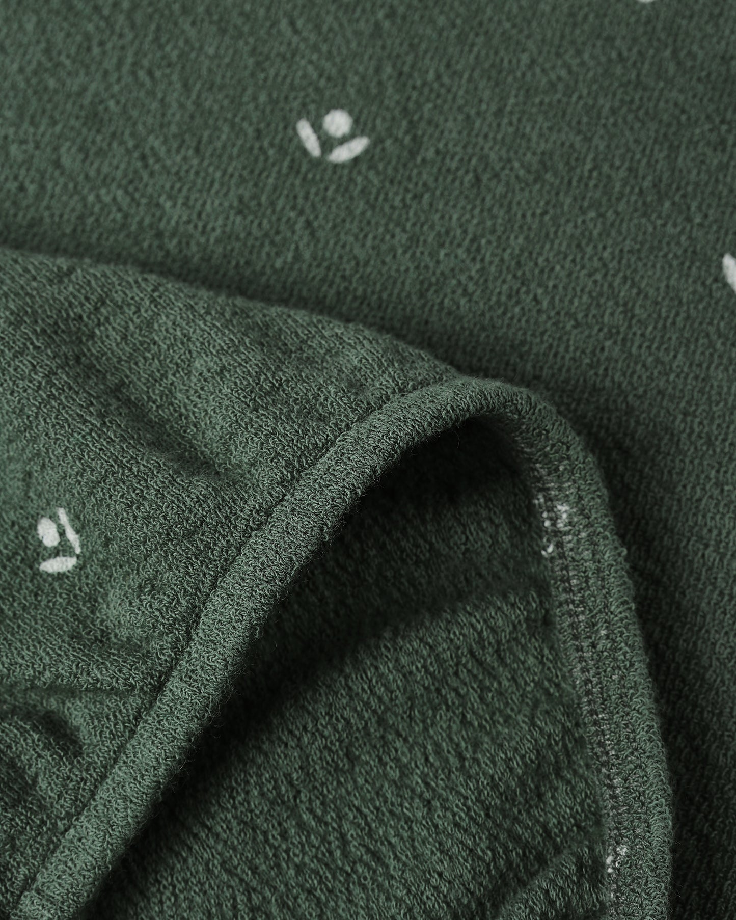 SPONGEY KNIT SET || EVERGREEN DITSY