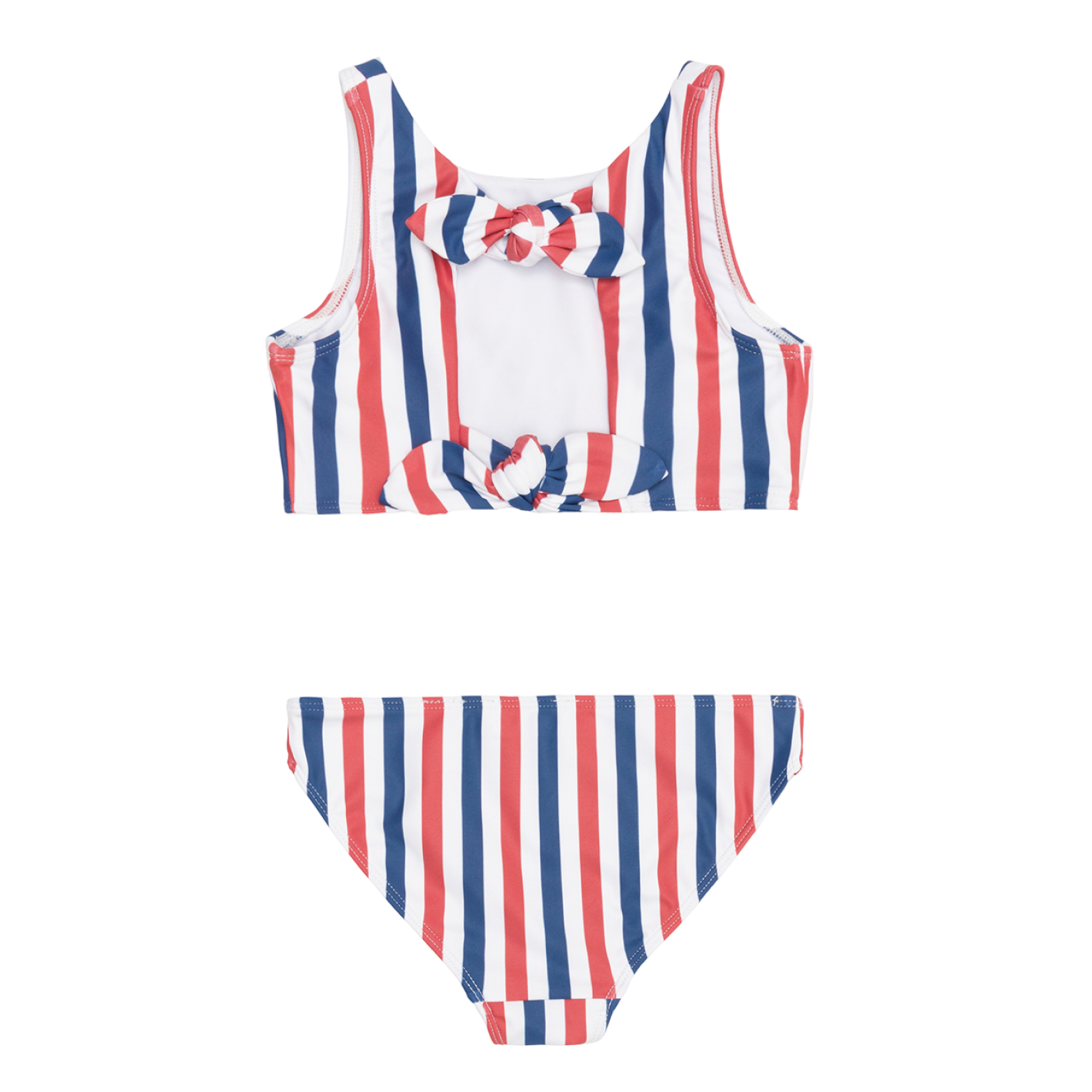 Double Tie Knot Bikini | Surfrider Stripe