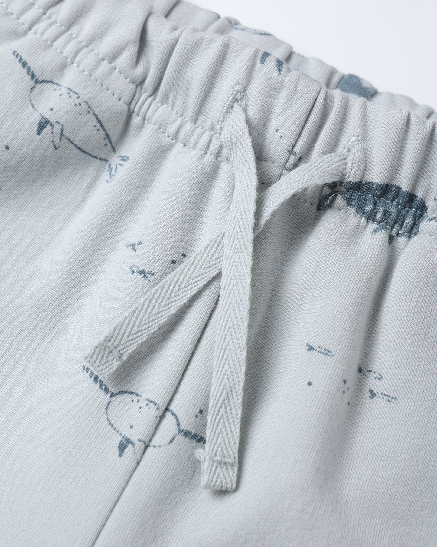 RELAXED FLEECE SWEATPANT || NARWHALS